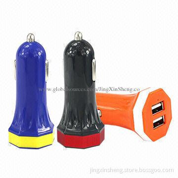 5V 3A Car Charger with IC Control Circuit, Fast Charging, Used for Mobile Phone